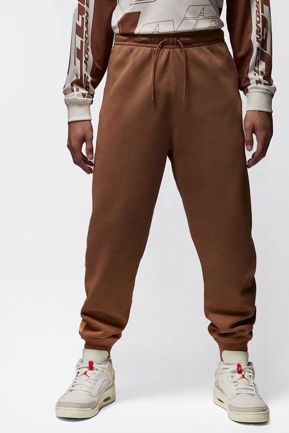 Jordan MVP Fleece Sweathose - Archaeo Brown L Herren