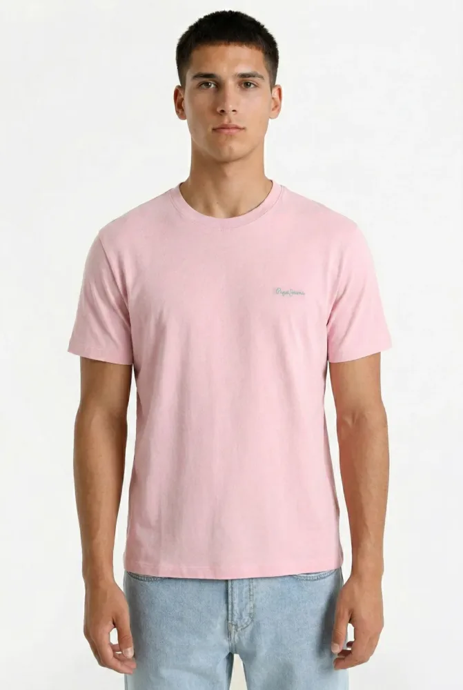 Pepe Jeans Connor T-Shirt - Washed Pink L Herren