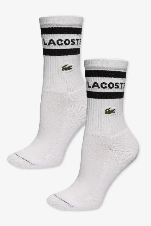 Lacoste Doppelpack Socken - Weiss EU39-42
