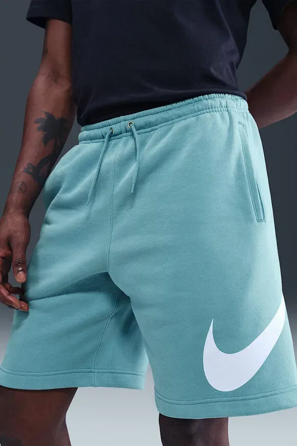 Nike Club Fleece Sweatshorts - Denim Turquoise M Herren