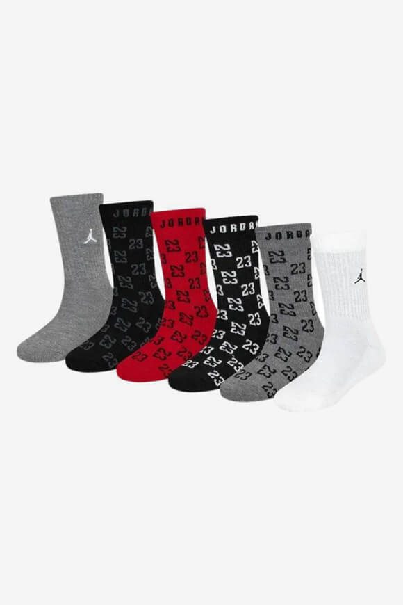 Jordan Sechserpack Socken - Mehrfarbig EU38-42 Kids