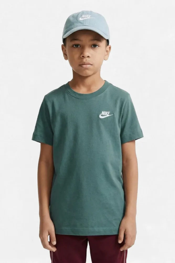 Nike T-Shirt - Mineral Slate L Kids
