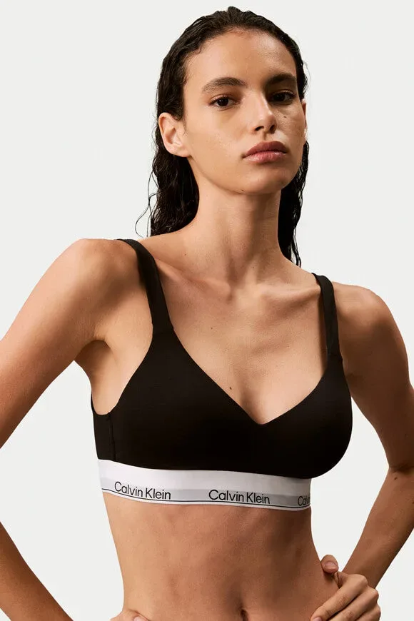 Calvin Klein Underwear Push-up Bralette - Black XL Damen