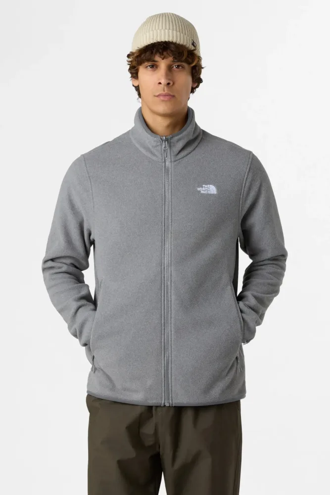 The North Face Glacier Fleecejacke - Mid Grey Heather M Herren