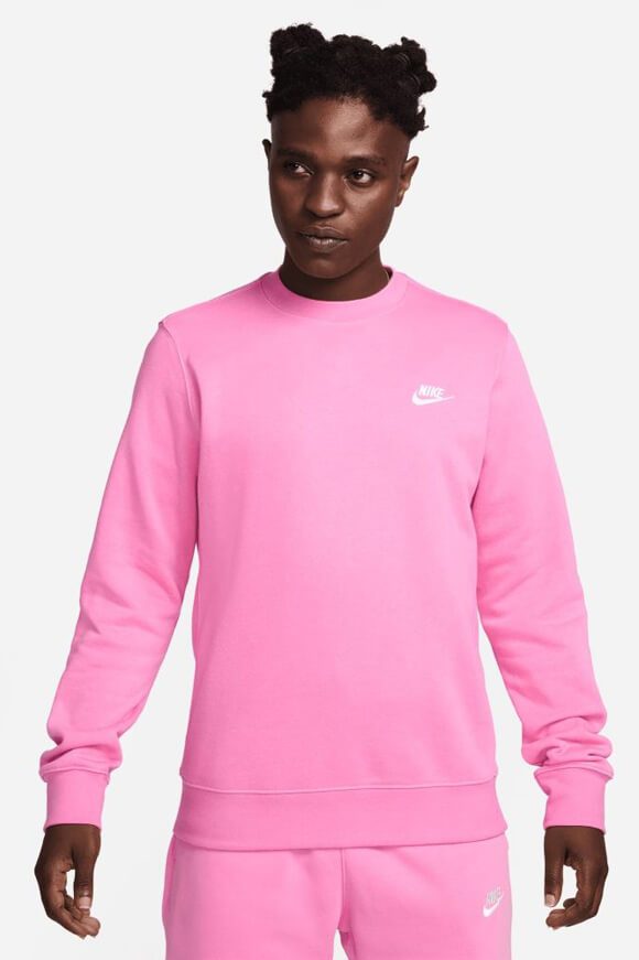 Nike Sportswear Club Sweatshirt - Playful Pink M Herren