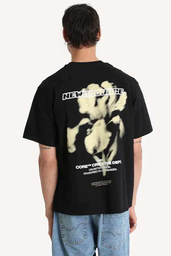 Jack & Jones JCORECHARGE Oversize T-Shirt - Black XS Herren