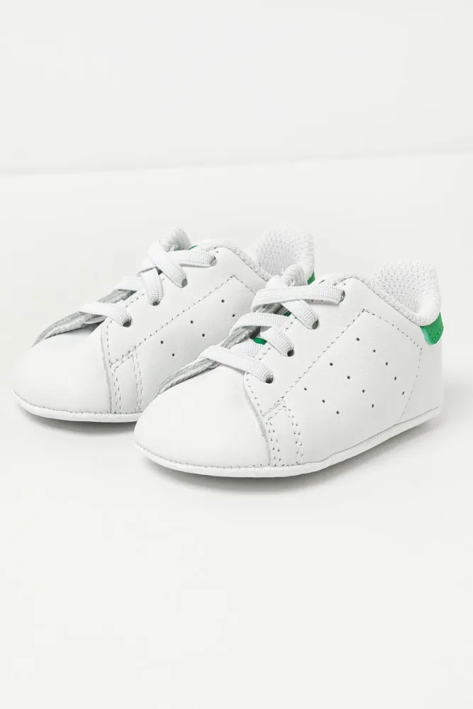 Adidas Originals Stan Smith Baby Sneaker - Weiss + Grün EU18