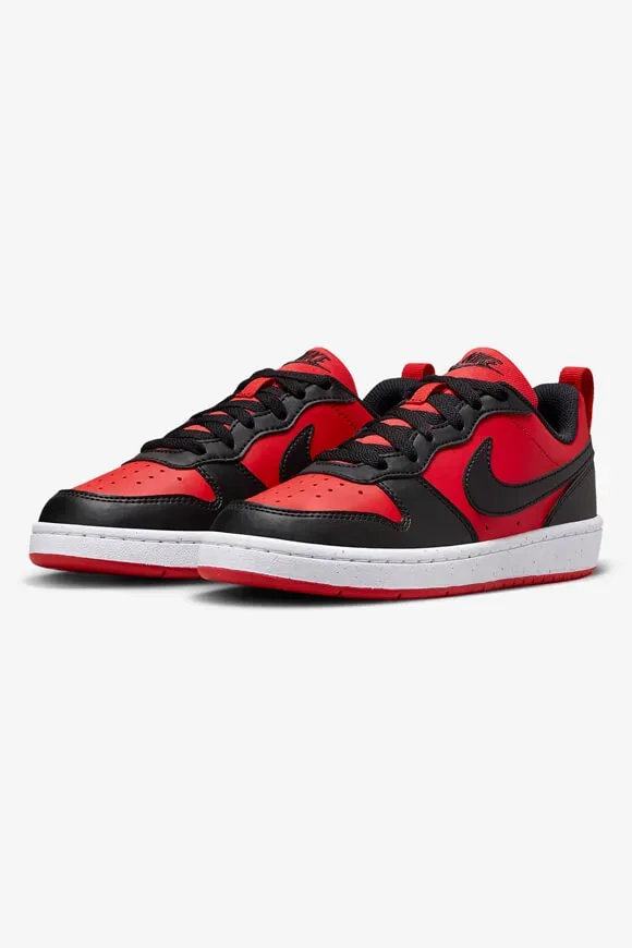 Nike Court Borough Recraft Sneaker - University Red + Black EU39 Kids