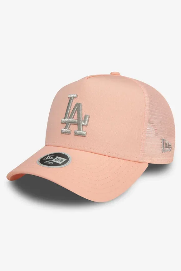 New Era Trucker Cap / Snapback - Rose Einheitsgroesse Damen