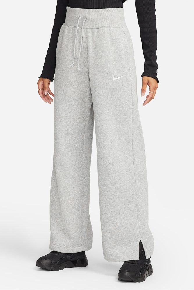 Nike Sportswear Phoenix Fleece Sweathose - Grey Heather M Damen