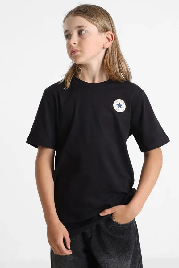 Converse T-Shirt - Black L Kids