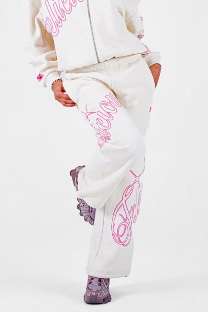 Felicious Star Sweathose - Cream L Damen