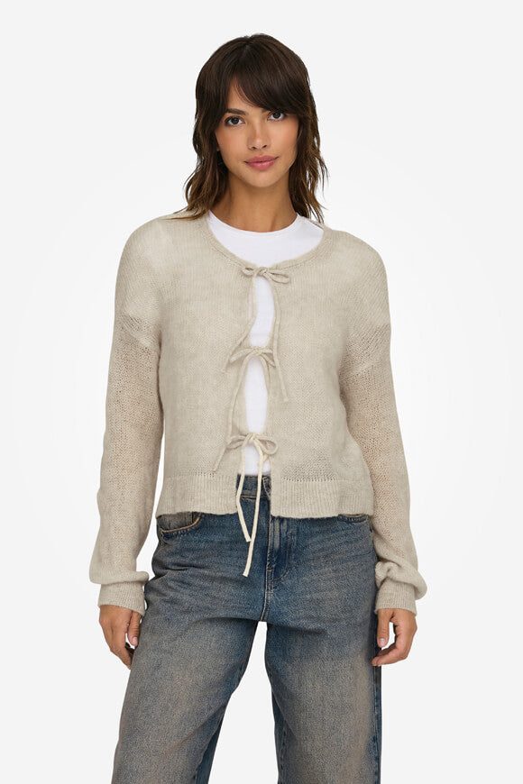 Only Muline Strickjacke - Whitecap Gray M Damen