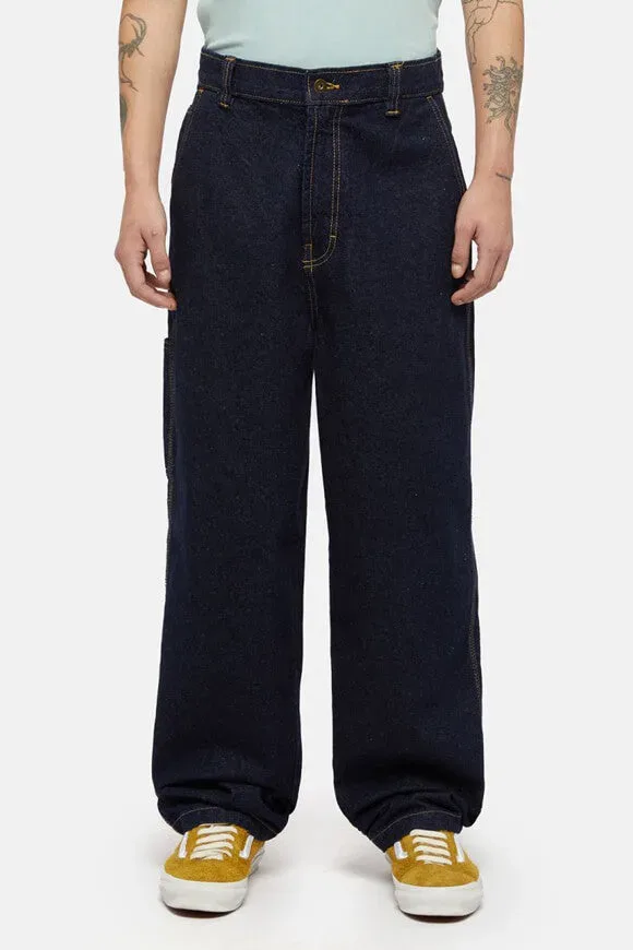 Dickies Madison Baggy Fit Jeans - Rinsed Indigo 29/30 Herren