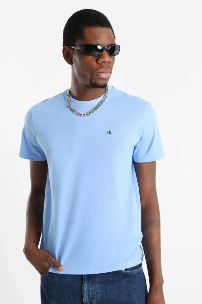 Calvin Klein Jeans - T-Shirt, für Herren, Himmelblau, Größe M