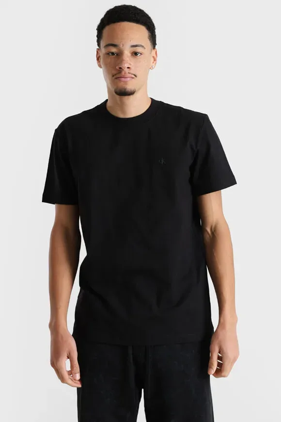 Calvin Klein Jeans Heavy T-Shirt - Black L Herren