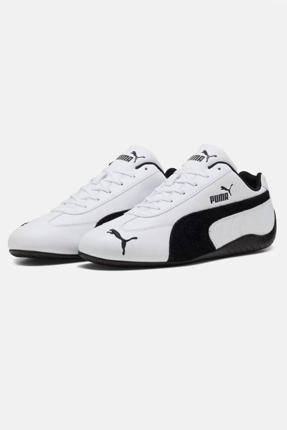Puma Speedcat Leather Sneaker - White + Black EU37