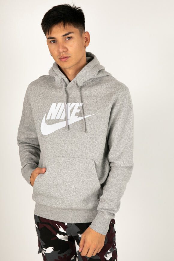 Nike Kapuzensweatshirt - Grau meliert S Herren