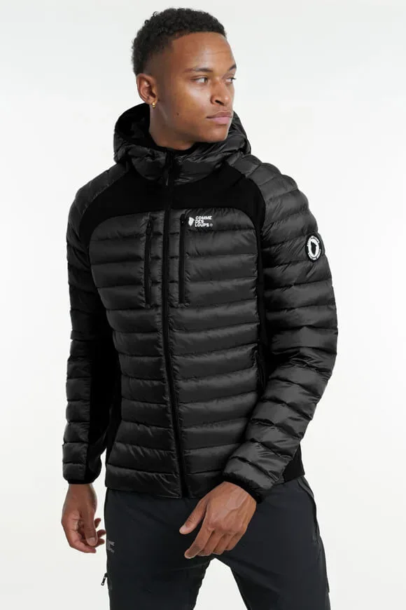 Comme des Loups Colorado Leichte Gesteppte Jacke - Schwarz S Herren