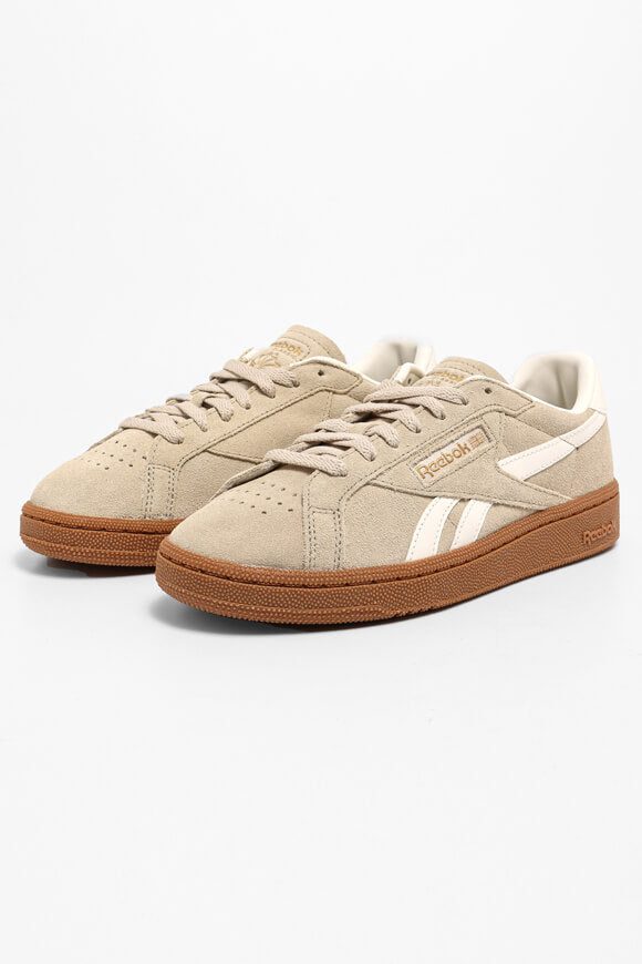 Reebok Club C Grounds Sneaker - Beige + Chalk + Gum EU37.5 Damen