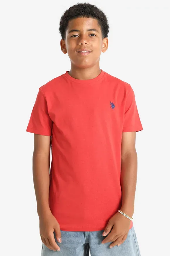 U.S. Polo Assn. Sand T-Shirt - Red 14 Kids