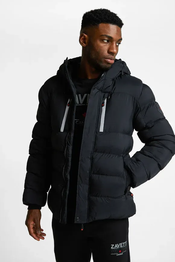 Zavetti Canada Atlin Pufferjacke - Jet Black L Herren