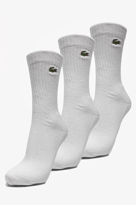 Lacoste - Multipack, Socken, für Herren, Weiss, Größe 43-46