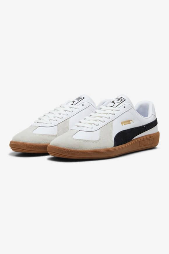 Puma Army Trainer Sneaker - White + Black EU37.5 Damen