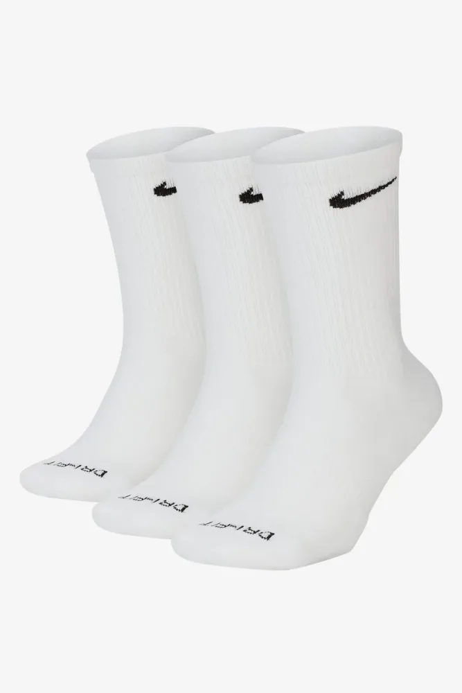 Nike Dreierpack Socken - White EU34-38