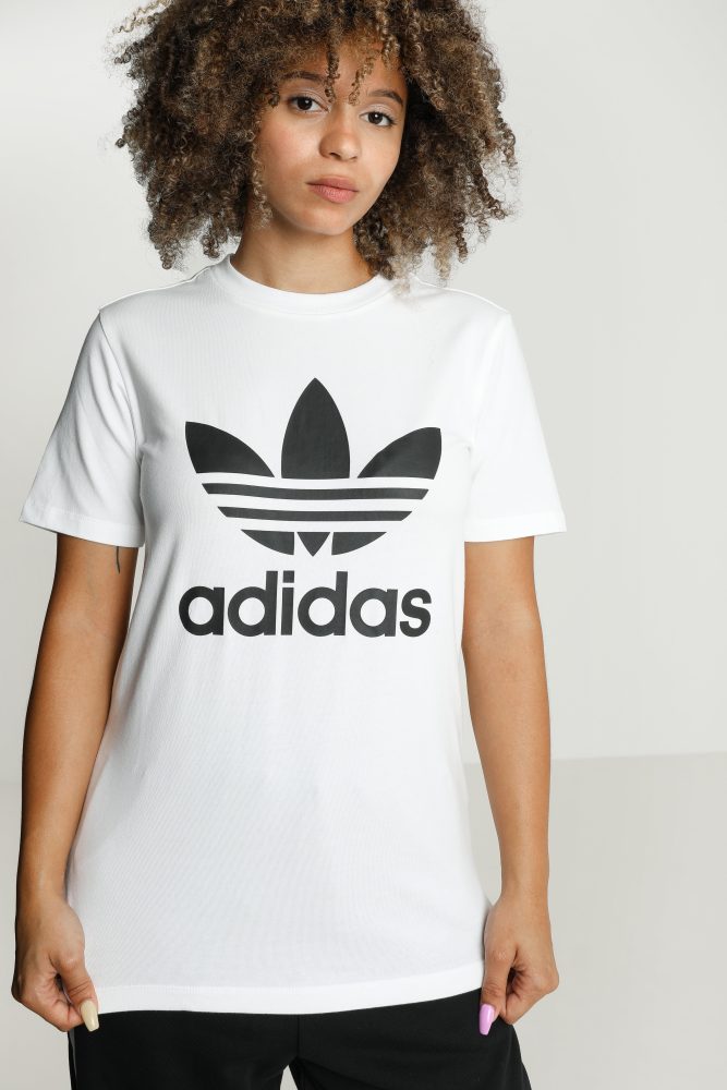 Adidas Originals T-Shirt - Weiss 34 Damen