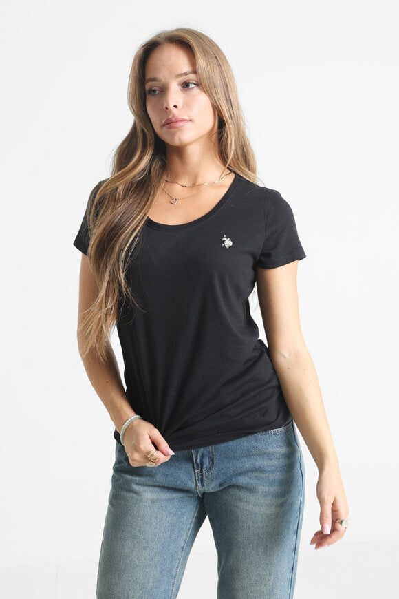 U.S. Polo Assn. T-Shirt - Black S Damen
