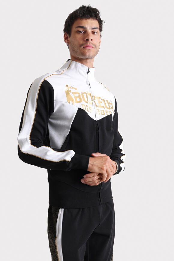 Boxeur des Rues Sweatjacke - Black + White L Herren