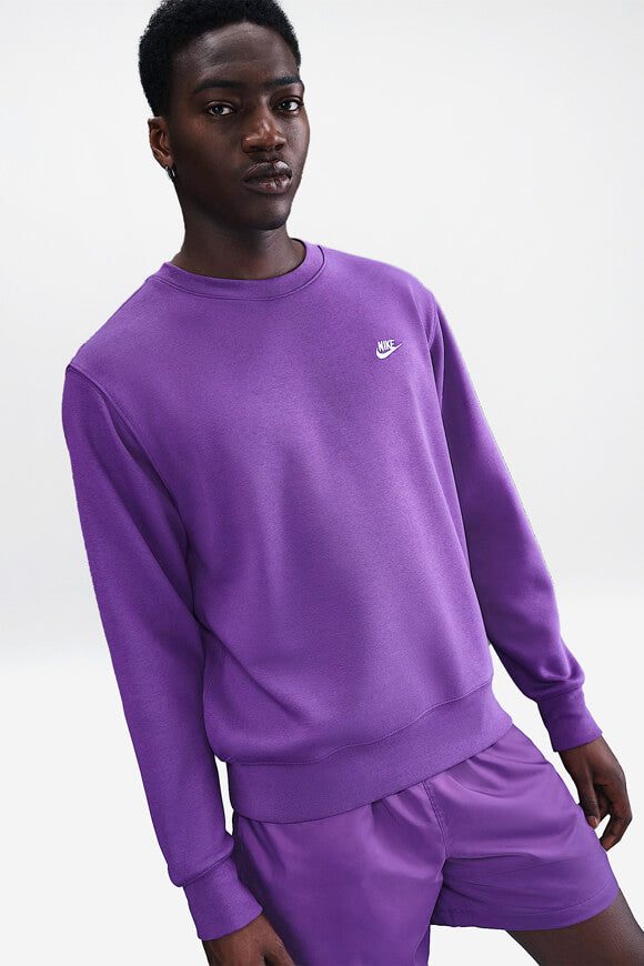 Nike Sportswear Club Sweatshirt - Purple M Herren