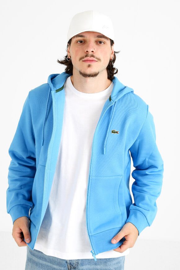 Lacoste Kapuzensweatjacke - Argentine Blue S Herren