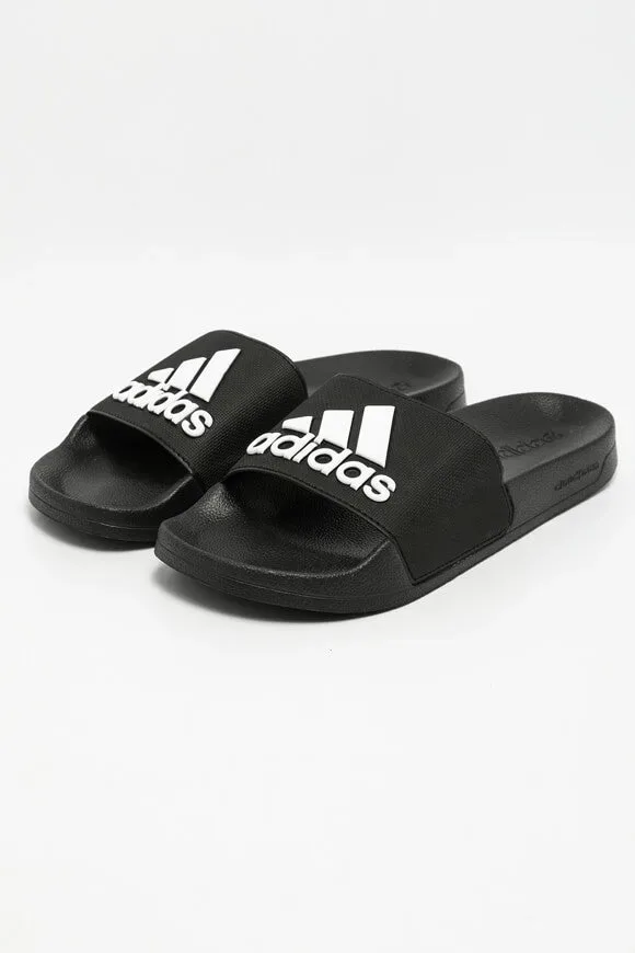 adidas - Slippers, für Damen, Black, Größe 46