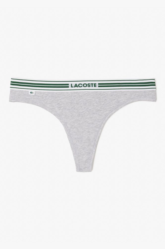Lacoste String - Silver Chine L Damen