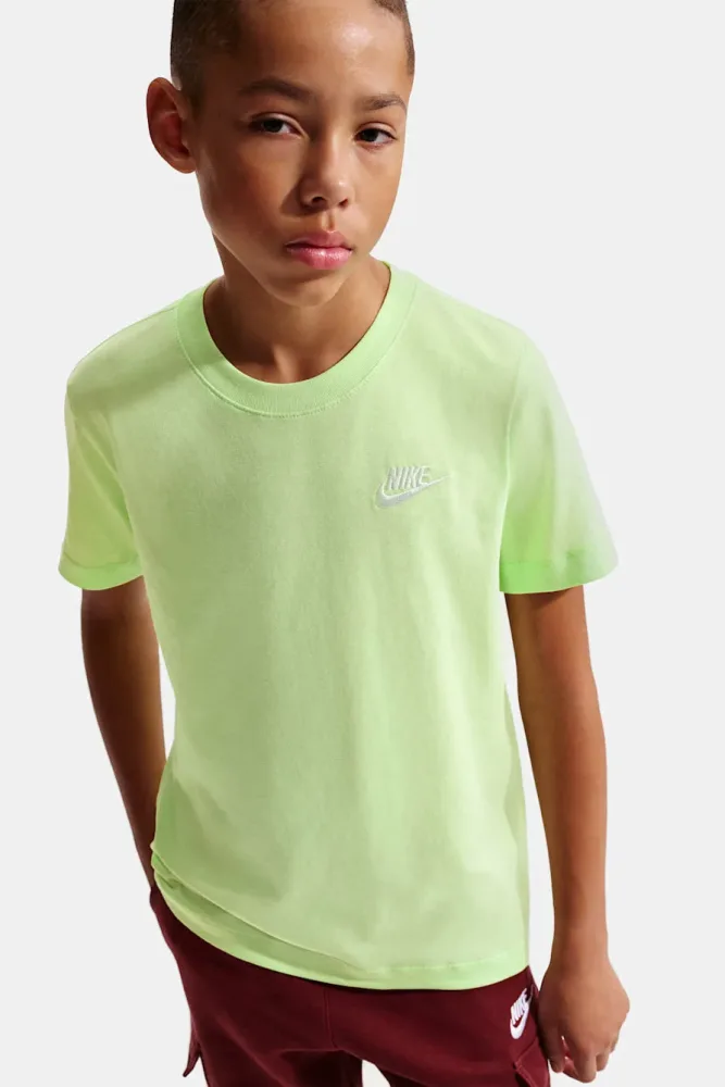 Nike T-Shirt - Light Liquid Lime L Kids