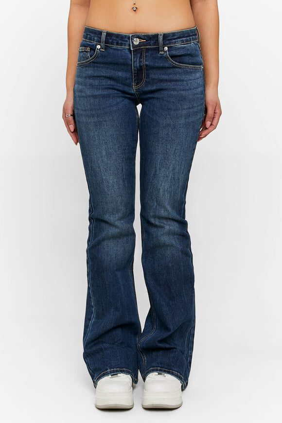 Tally Weijl Flare Jeans - Dark Blue Denim 34 Damen