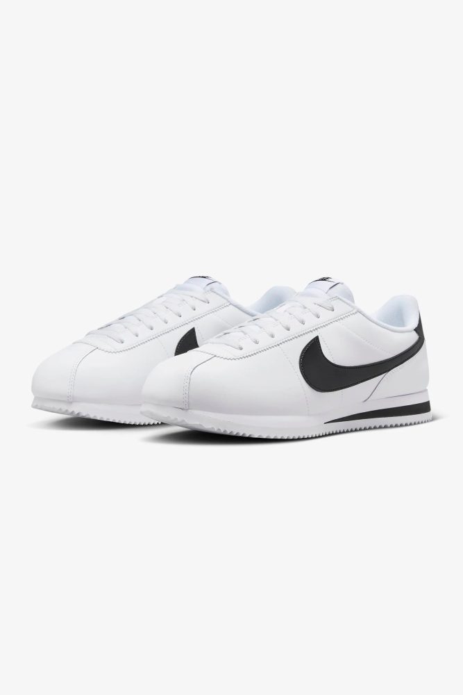 Nike Cortez Sneaker - White + Black EU41 Herren