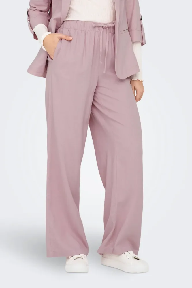 Only Caro Leinenhose L32 - Violet Ice XS/32 Damen