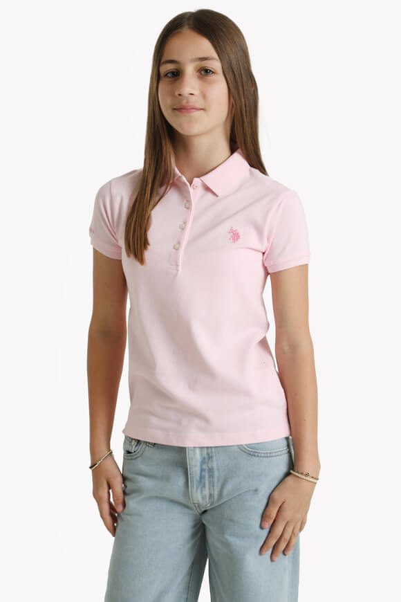 U.S. Polo Assn. Poloshirt - Light Pink 12 Kids