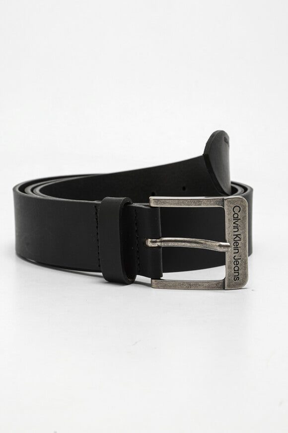 Calvin Klein Jeans Ledergürtel - Black 90 Herren