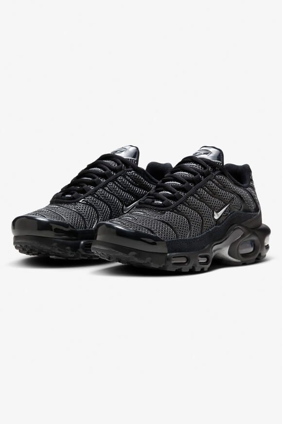 Nike Air Max Plus Sneaker - Black + Metallic Silver EU37.5