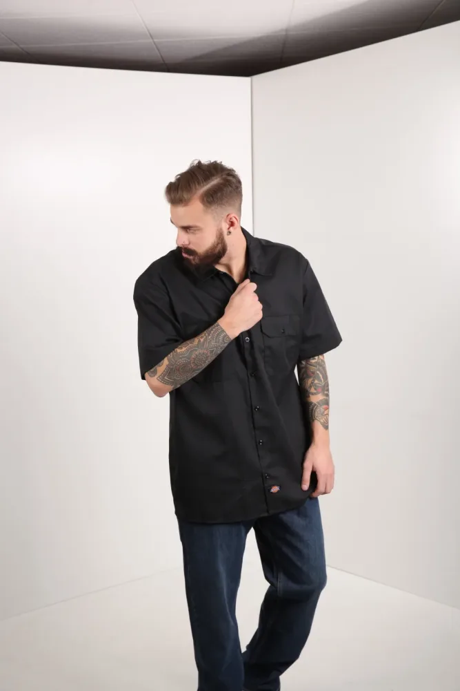Dickies Hemd - Schwarz S Herren
