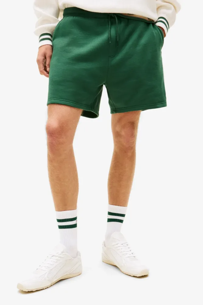 Tommy Jeans Sweatshorts - Shadow Pine M Herren