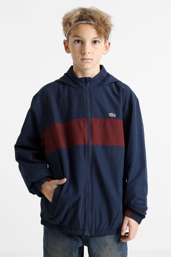 Lacoste Trainingsjacke - Navy + Expresso 16 Kids