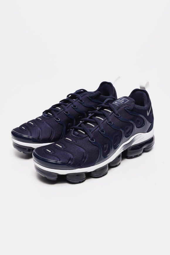 Nike Air Vapormax Plus Sneaker - Midnight Navy + Metallic Silver EU41 Herren