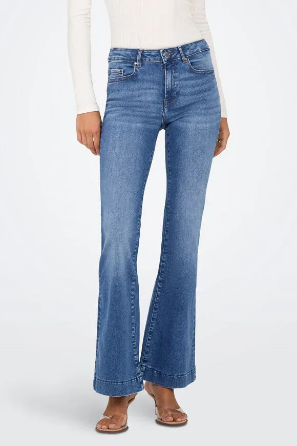 Only - Jeans, für Damen, Blau Denim, Größe M