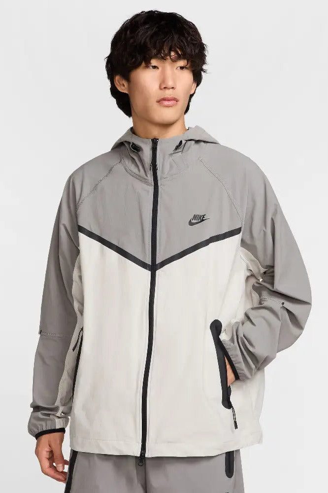 Nike Sportswear Tech Trainingsjacke - Iron Ore + Flat Pewter XS Herren