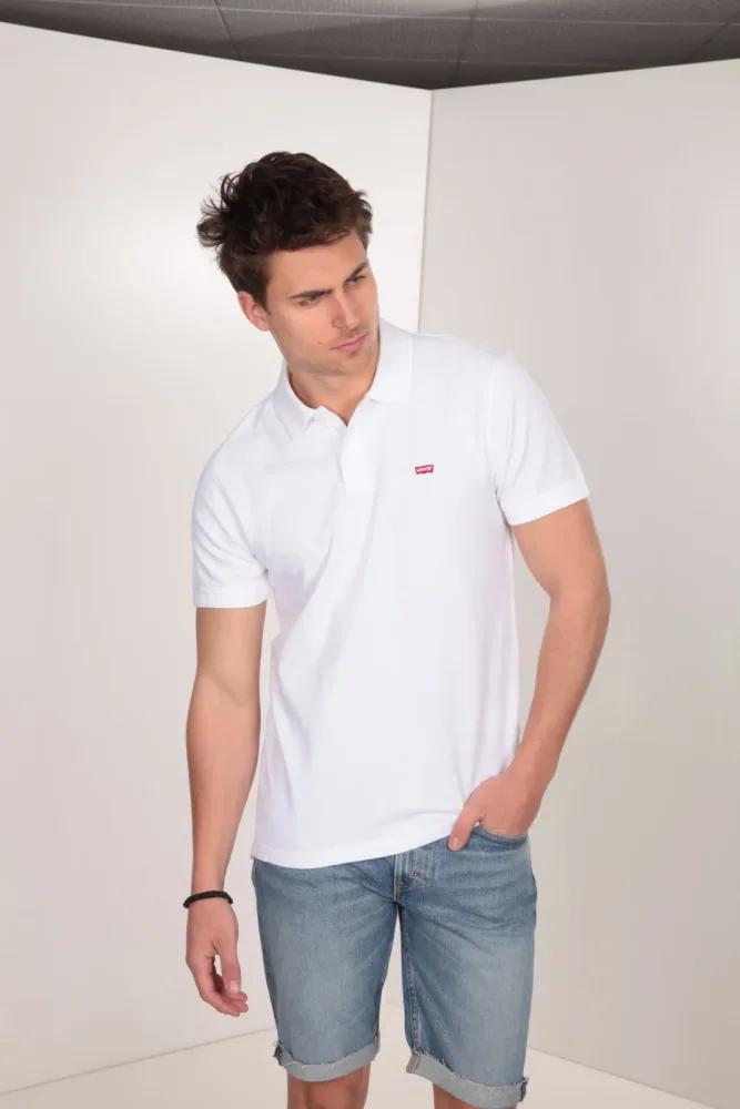 Levi's® - Poloshirt, kurzarm, für Herren, Weiss Größe M